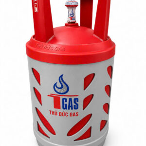 Bình Bọc Nhựa Đỏ Thuducgas cao cấp 12Kg- GIÁ BÁN LẺ TỐI ĐA CHO NGƯỜI TIÊU DÙNG