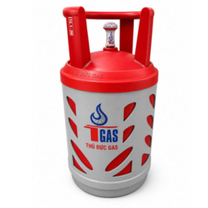 Bình Bọc Nhựa Đỏ Thuducgas cao cấp 12Kg- GIÁ BÁN LẺ TỐI ĐA CHO NGƯỜI TIÊU DÙNG